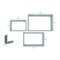 Ekena Millwork Rectangle, Open Back, Vintage Farmhouse Shadow Box Shelves, Barnwood Decor Collection, PK3 DECR18SBRTOBBU - alternate 5